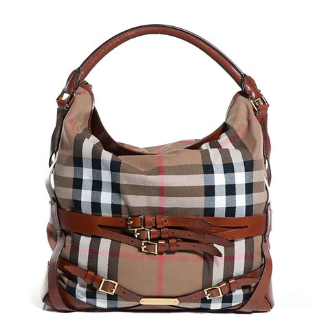 burberry bridle house check medium gosford hobo|Burberry Bridle Medium Gosford Hobo .